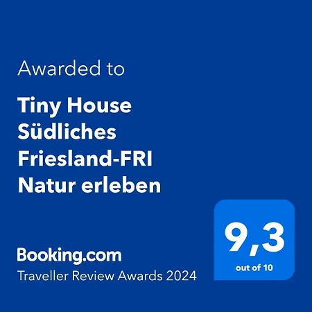 Tiny House Suedliches Friesland-fri Erleben