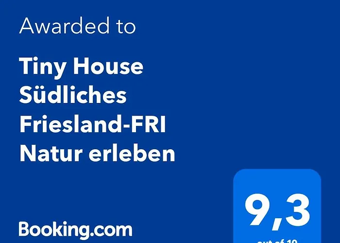 Tiny House Suedliches Friesland-fri Erleben